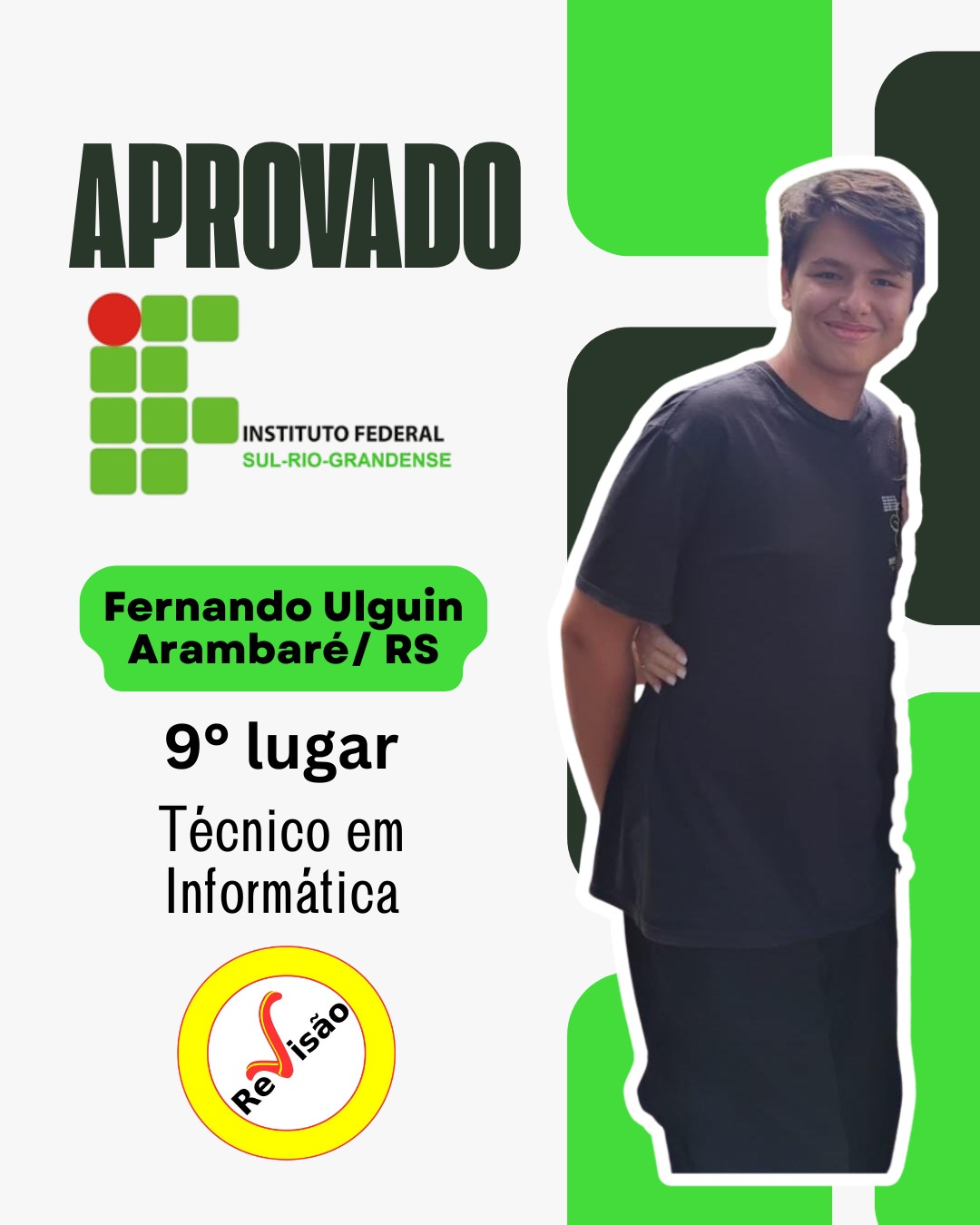 Aluno Cursinho Revisão